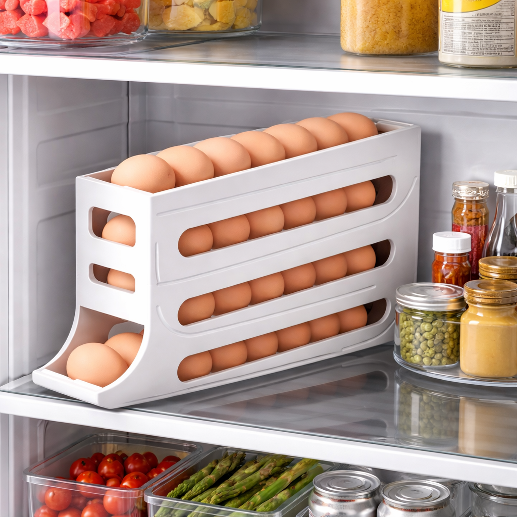 Organizador de ovos para geladeira