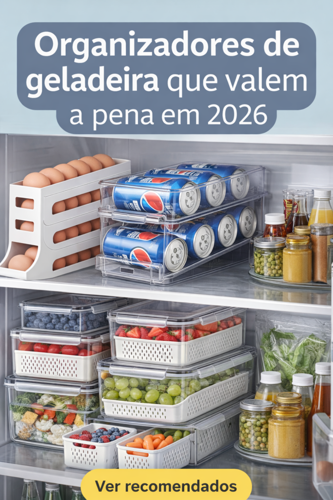organizadores de geladeira 2026